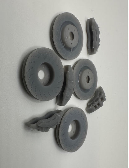 Scale model Brembo brakes