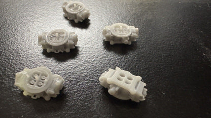 10 Holley Dominator Carburetors Scale 3D printed