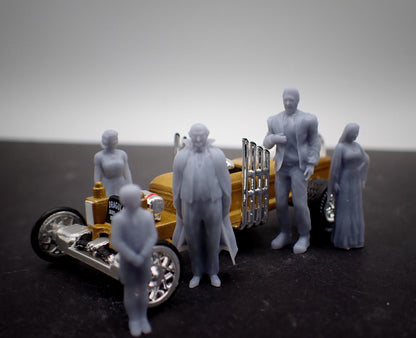 1/64 Munsters 3d printed (does not include car)