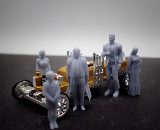 1/64 Munsters 3d printed (does not include car)