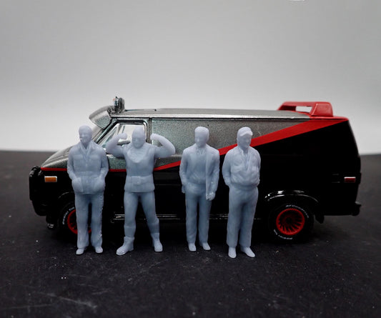 1/64 A Team Figures