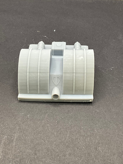 Rear half tubs for 1/25 scale model