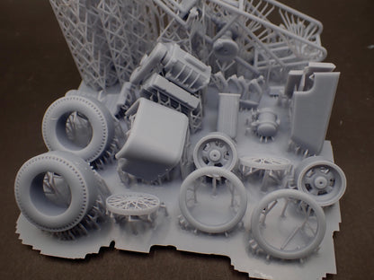 1/25 Front Engine Dragster 3D printed kit