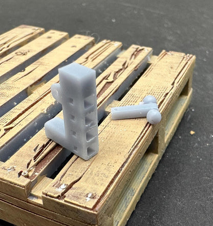 1:25 Scale adjustable ball and hitch
