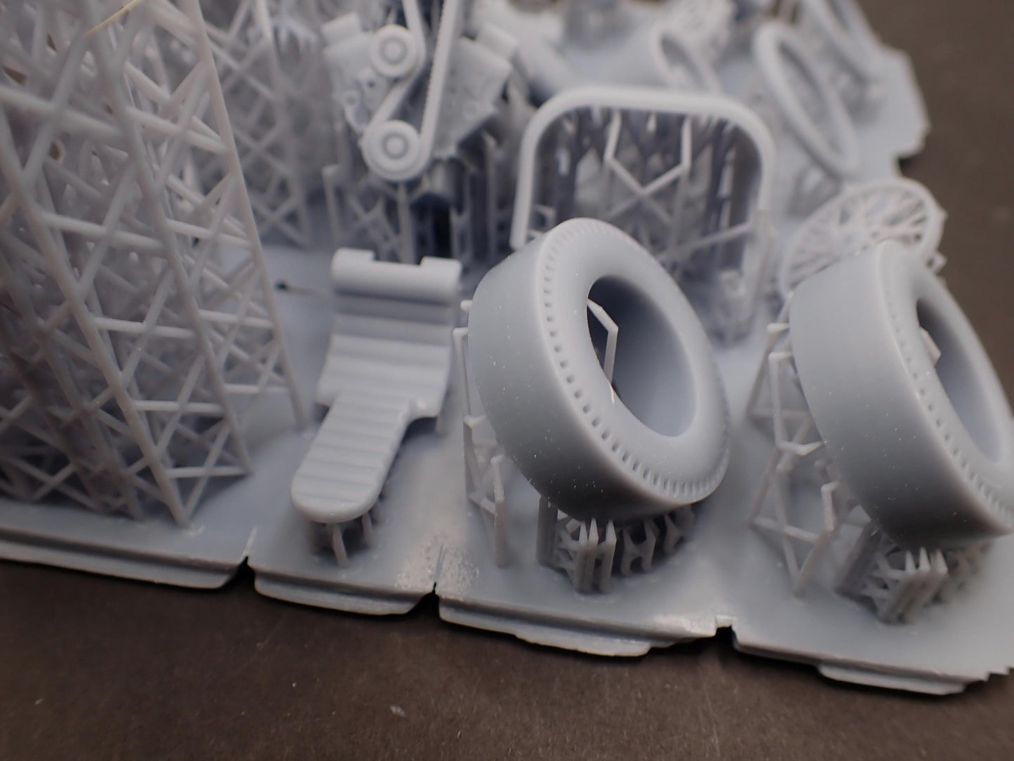 1/25 Front Engine Dragster 3D printed kit