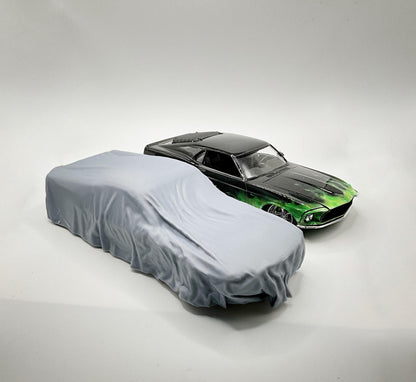 1/25 scale covered up Mustang for Diorama 3d printed