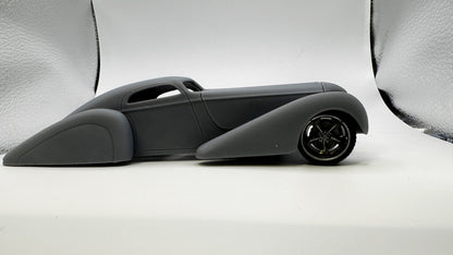 1/25 scale, fully custom Cadillac body and hood