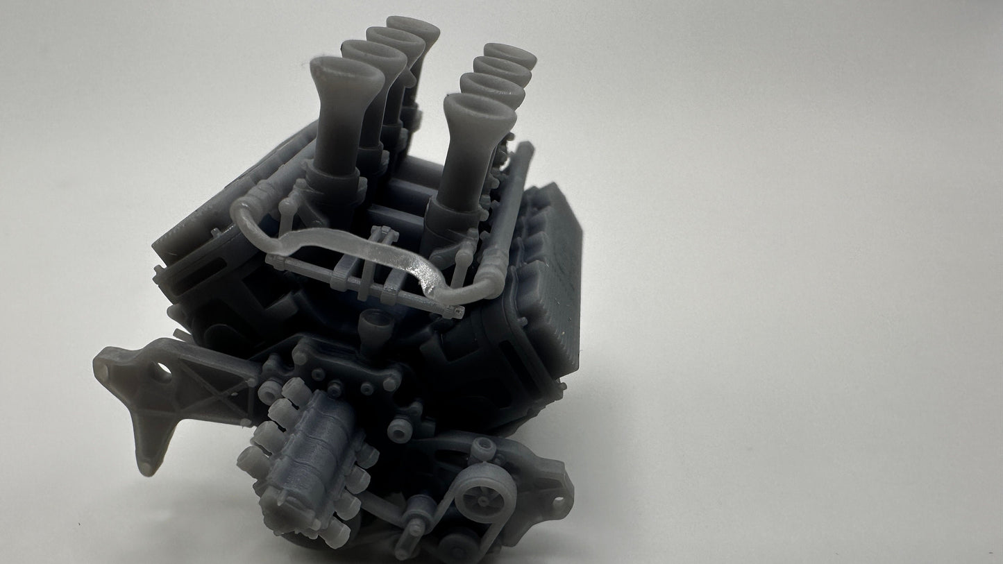 model car Gymkhana Seven Mustang engine with exhaust Ken Block