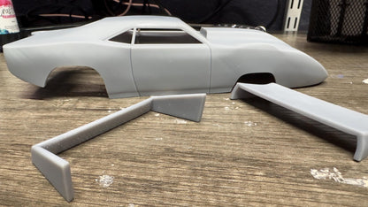 3-D printed 1/25 scale pro mod Daytona dodge