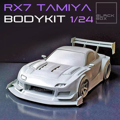 Time attack bodykit for Tamiya 1-24 Rx7