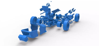 AWD 4 Engine dragster